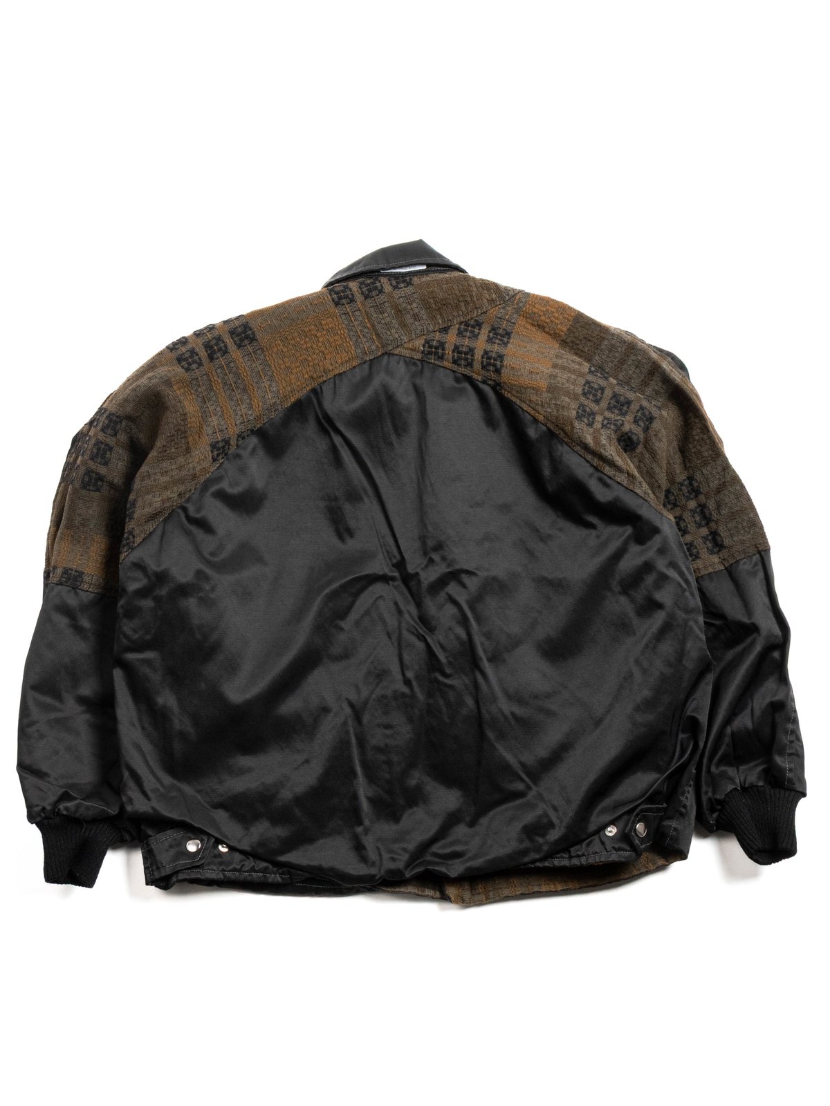 MALA REVERSIBLE JACKET FLIGHT NYLON & COTTON COVERLET SHALE - Image 11