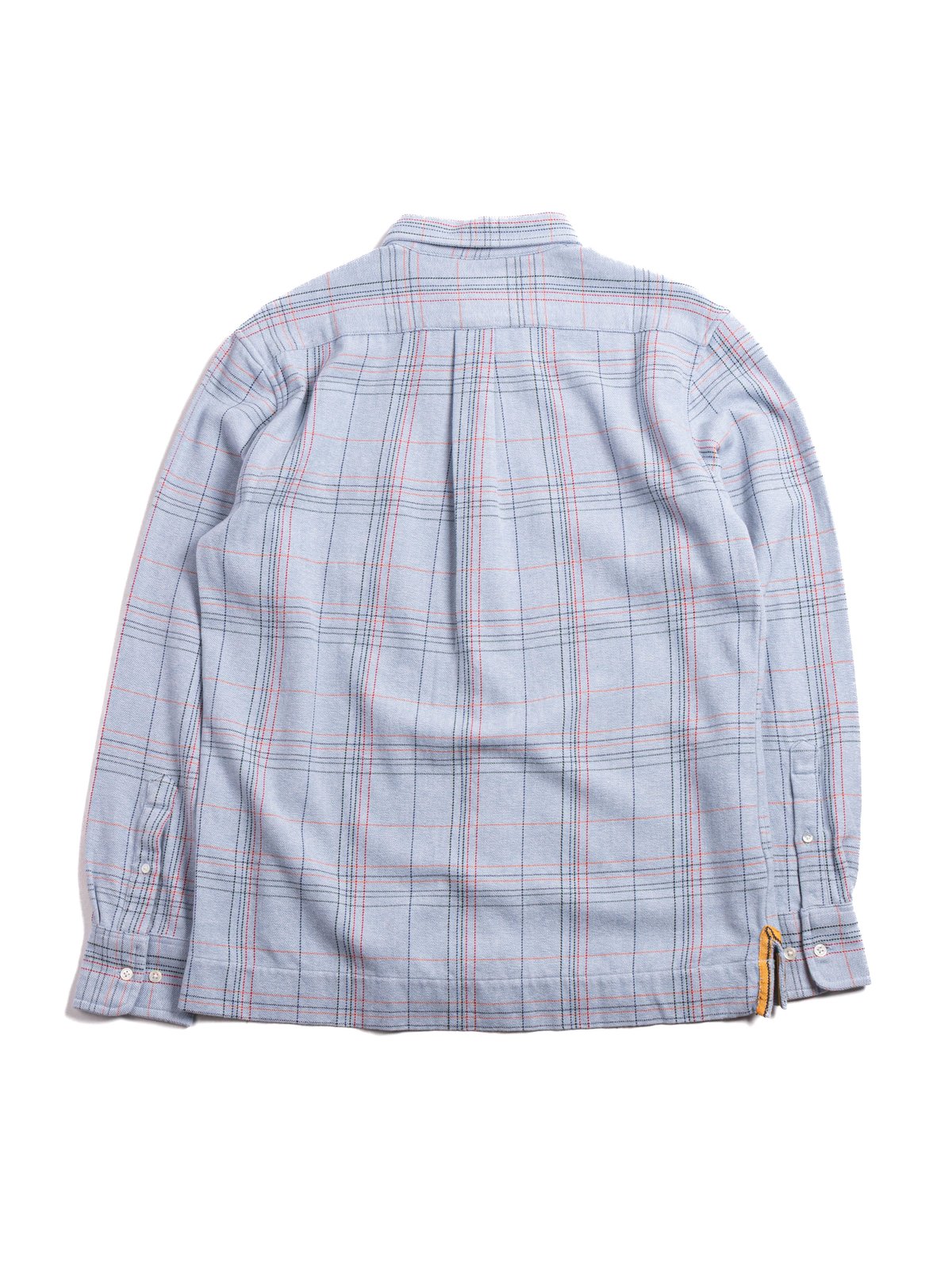 (OM45475.22) TBB HAND WOVEN TWO PLY FLECKED WEAVE B.D. STRAIGHT HEM SHIRT - Image 7