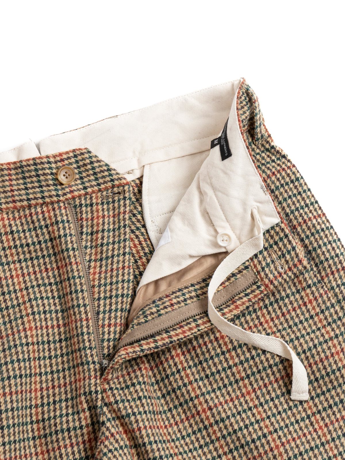 ANDOVER PANT KHAKI GUNCLUB CHECK by Engineered Garments – The