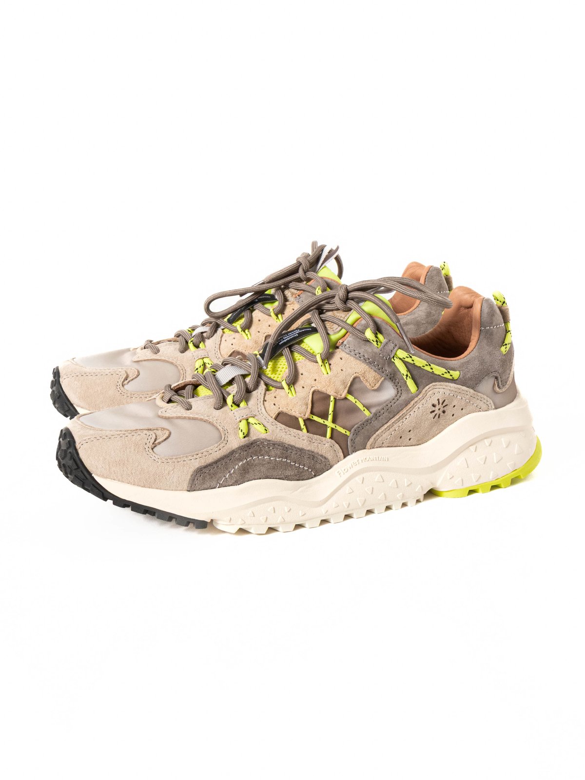 YAMABUSHI UNI TAUPE&ndash;LIME - Image 1