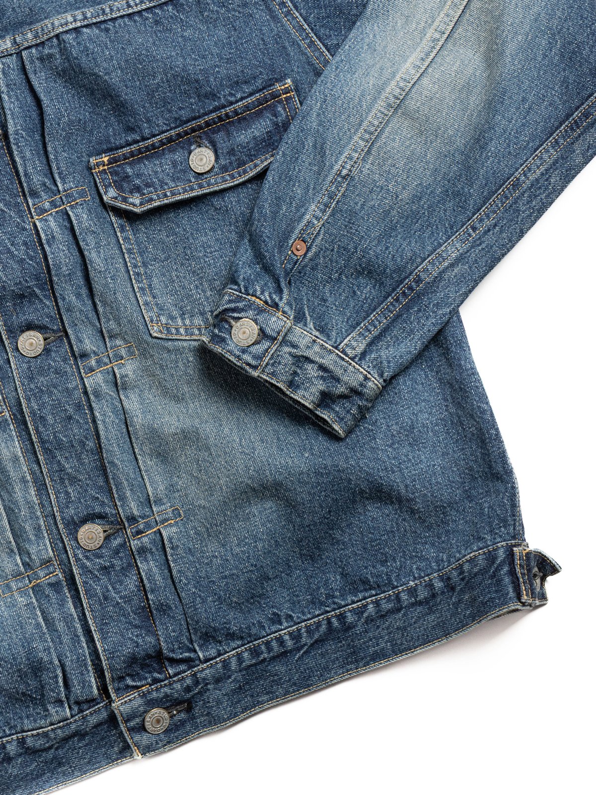 (D4536U) STUDIO D&rsquo;ARTISAN 1950 DENIM JACKET USED - Image 2