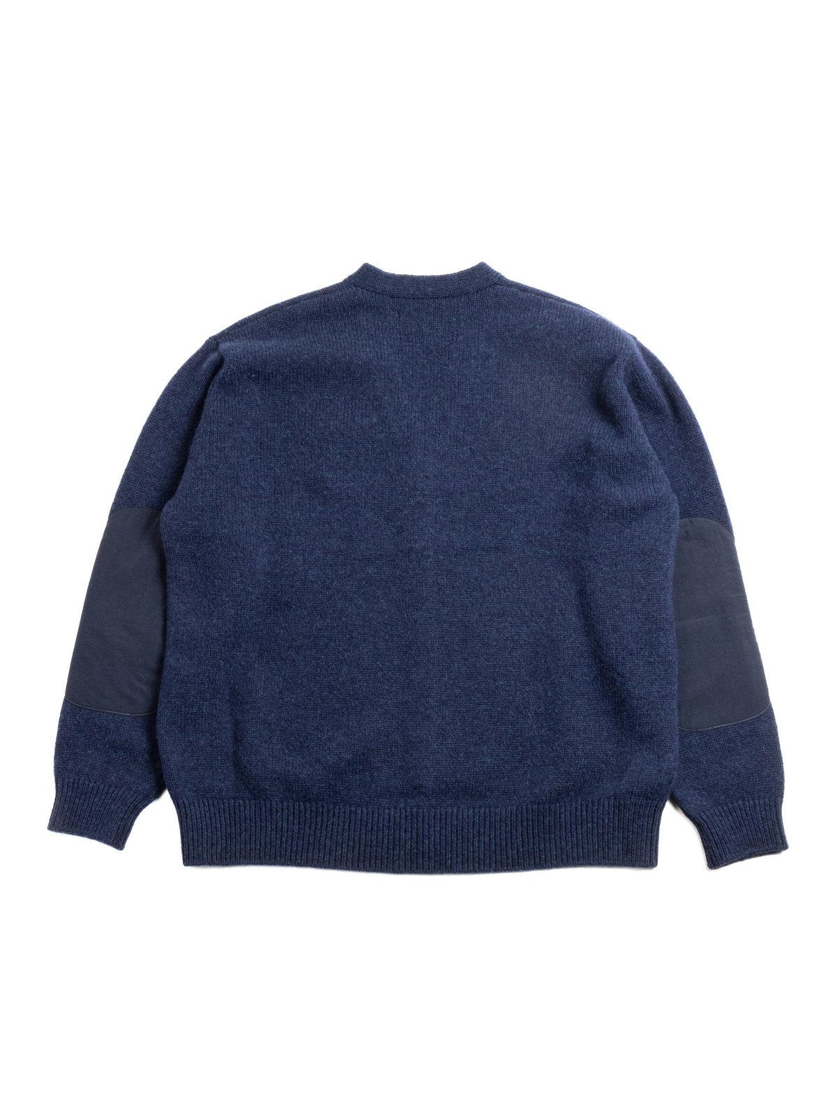 SHETLAND WOOL CARDIGAN BLUE - Image 6