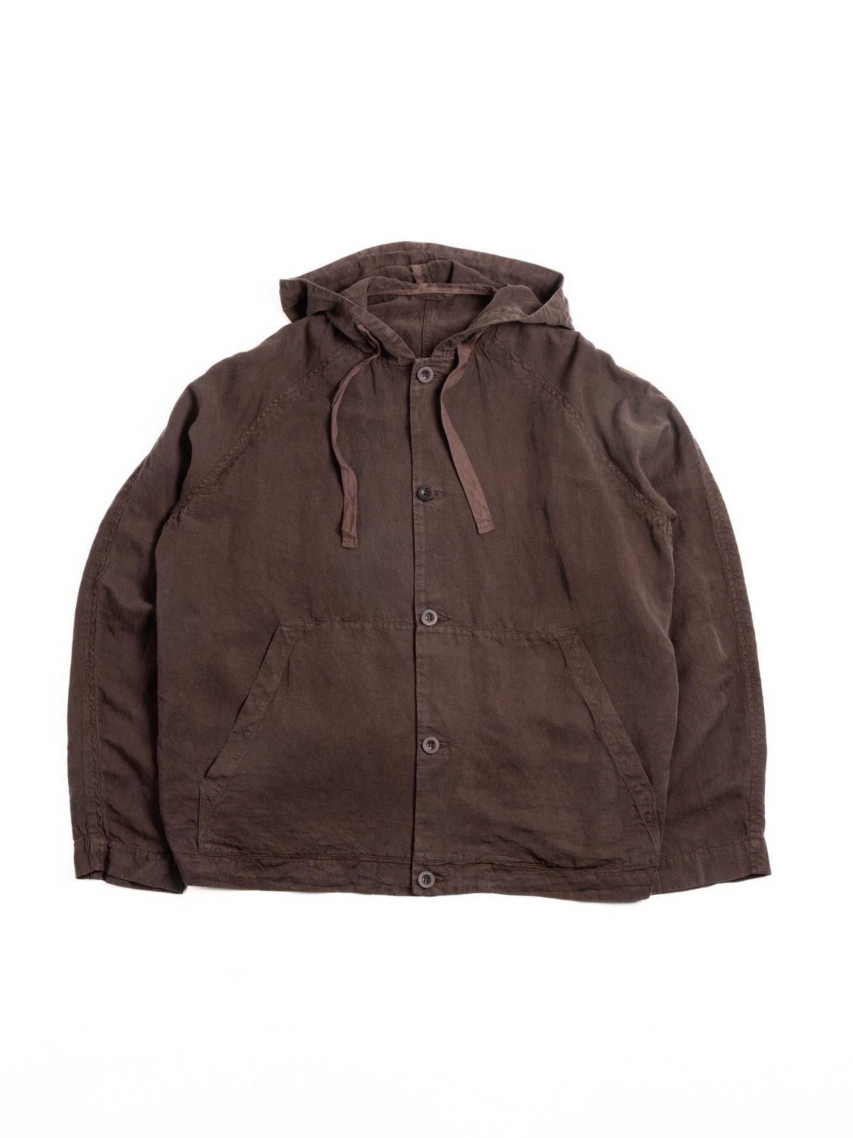 WORKER HOODIE TUAREG BROWN - Image 1