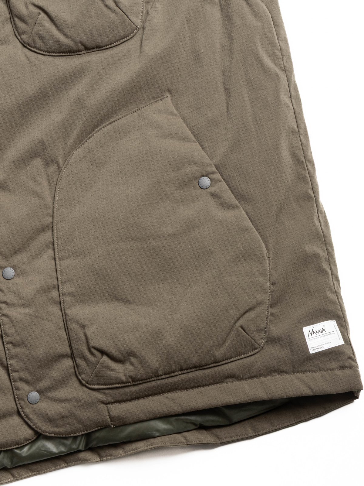 NANGA HINOC RIPSTOP INNER DOWN VEST AMG - Image 3