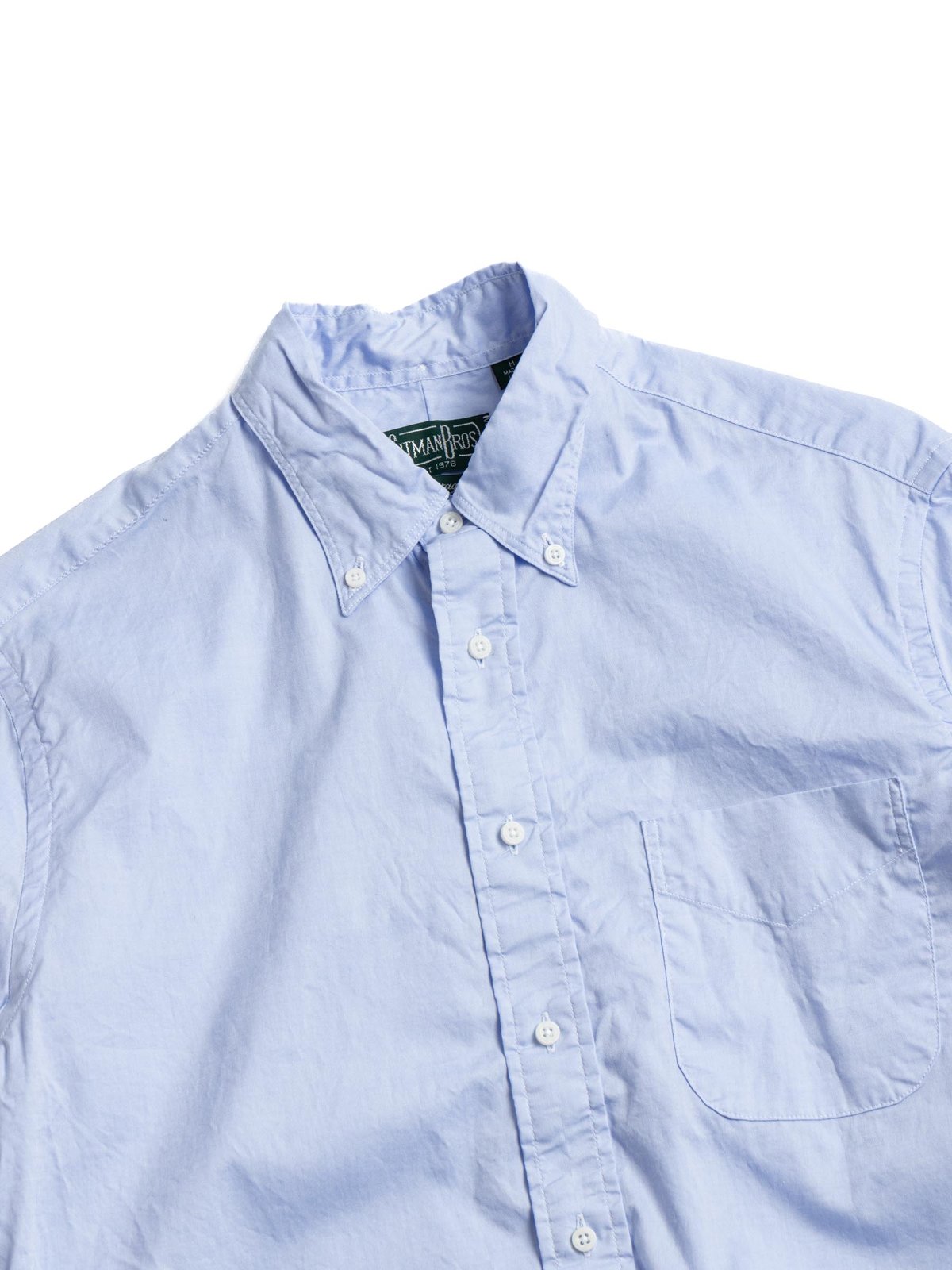 L/S BUTTON DOWN SHIRT BLUE ZEPHYR OXFORD - Image 2