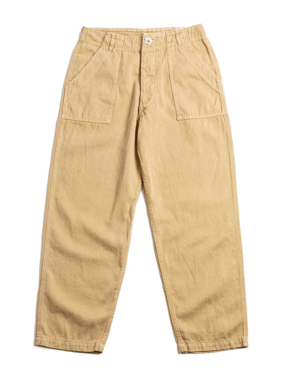 COMMUNITY OF LOVERS HEMP FATIGUE PANTS CLOUD - Image 1