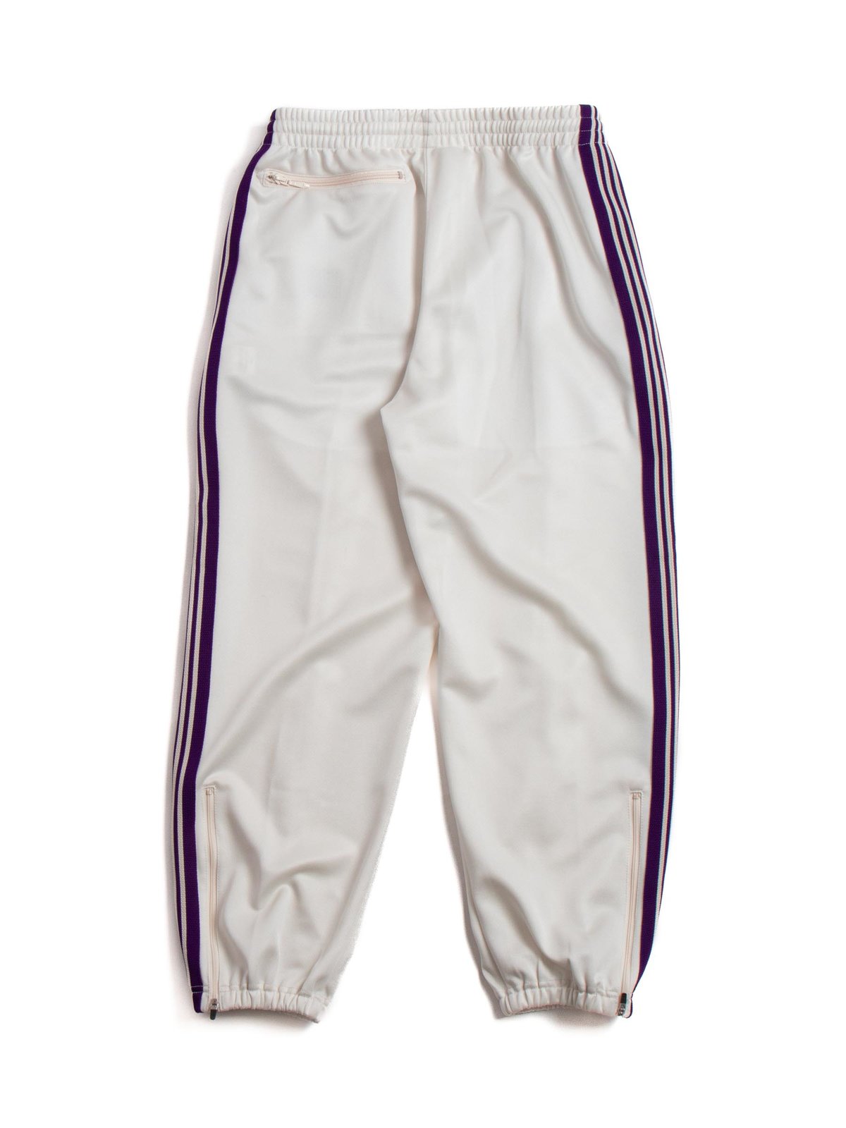 NEEDLES ZIPPED TRACK PANT ICE WHITE by Needles – The Bureau