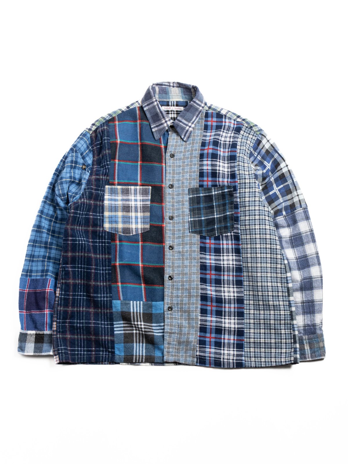 REBUILD by NEEDLES FLANNEL SHIRT STRAIGHT HEM SHIRT ASSORTED 1B - Image 1