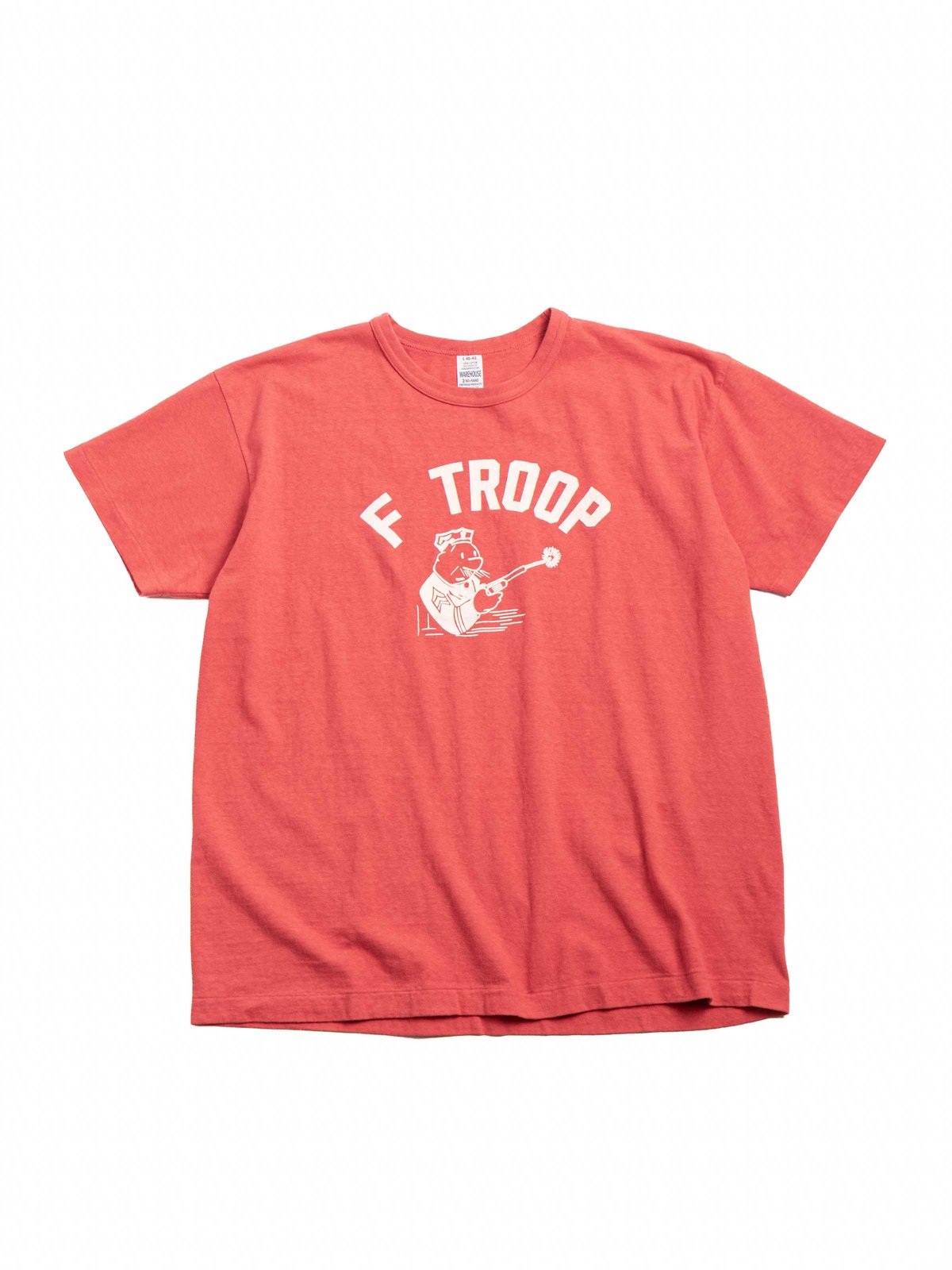 (LOT 4064) F TROOP T&ndash;SHIRT RED - Image 1