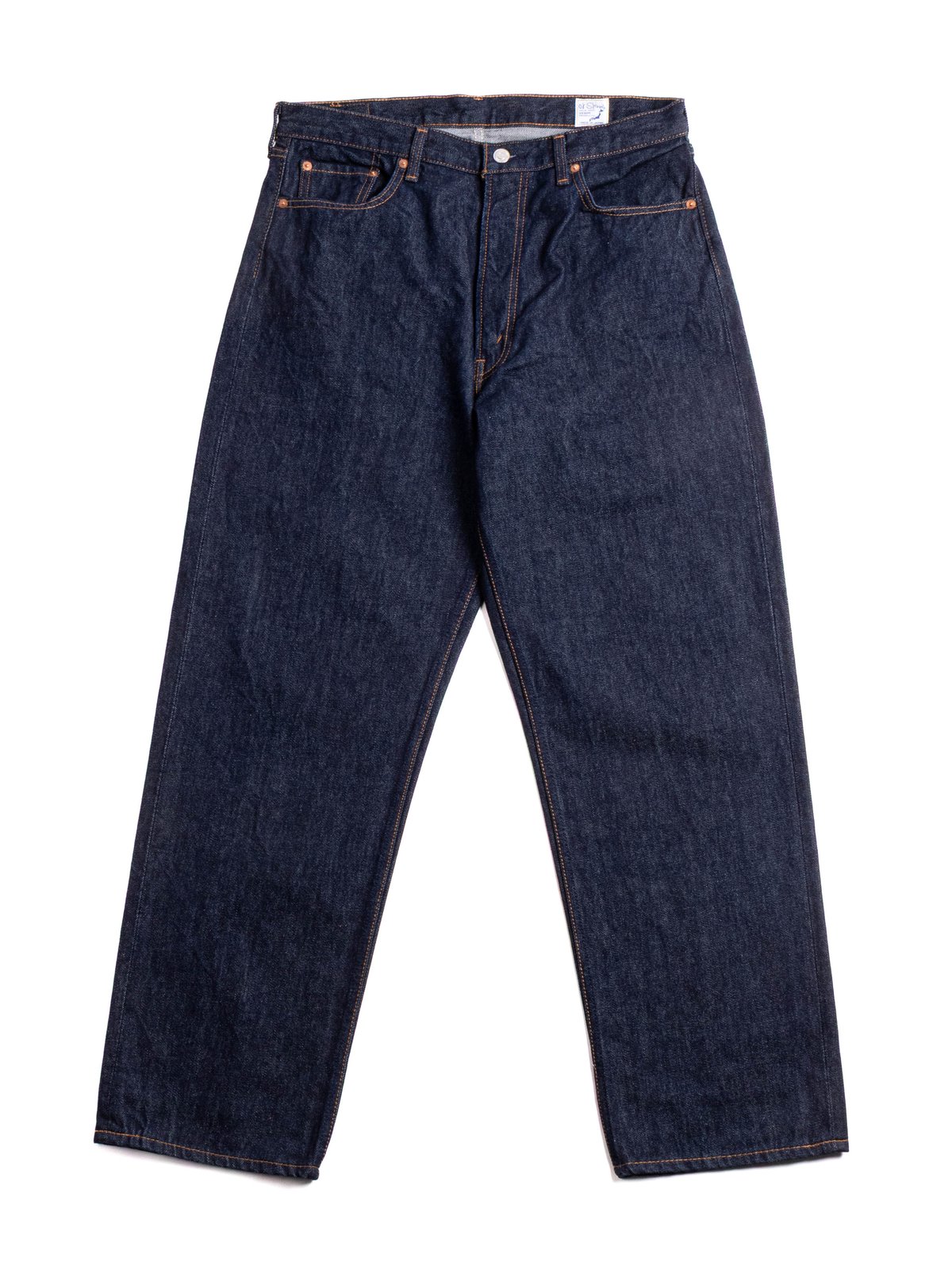 (1010W) DAD’S FIT DENIM PANT RINSED - Image 1