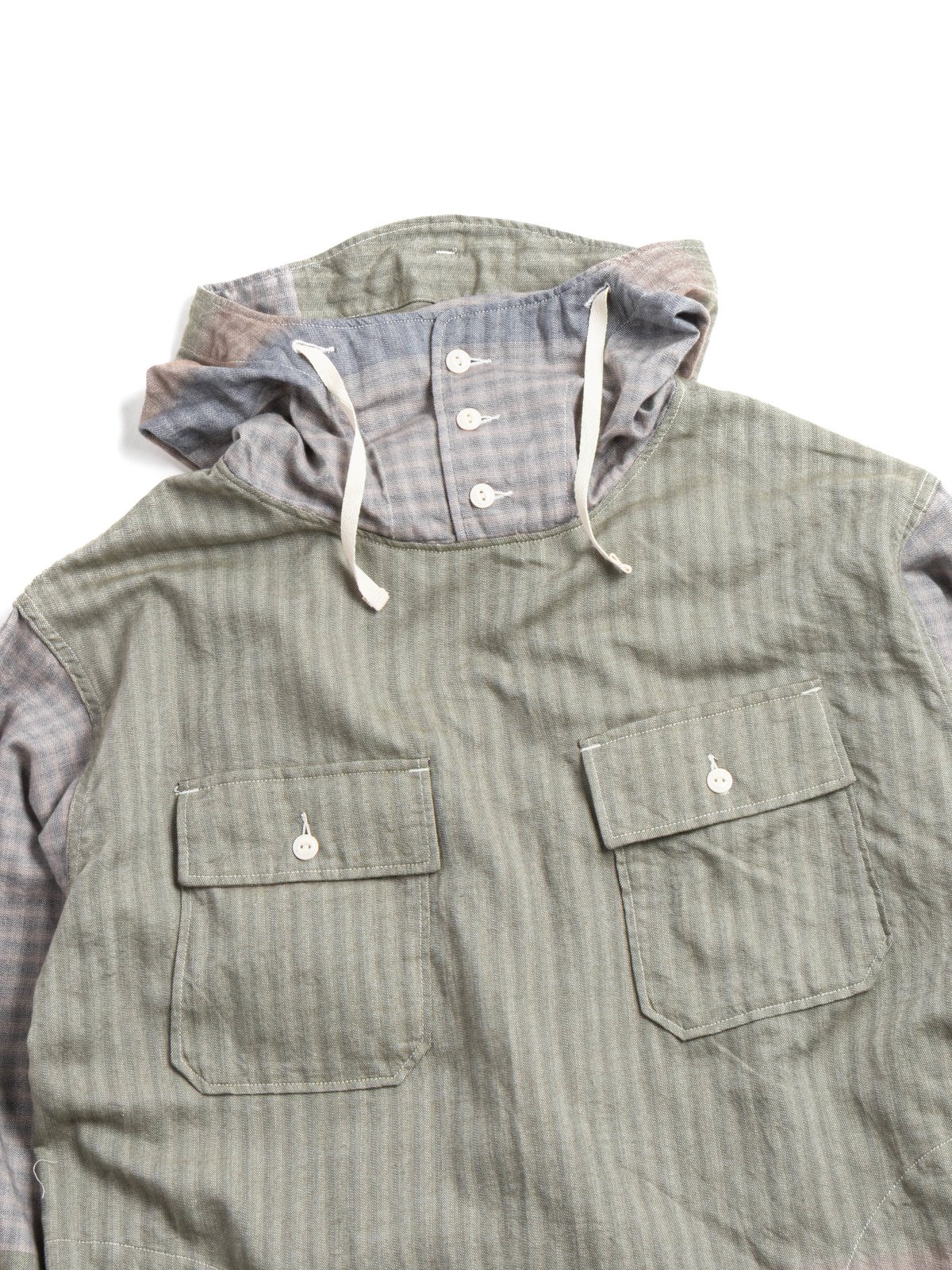CAGOULE SHIRT MULTI COLOR SMOKY HORIZONTALl STRIPE - Image 2