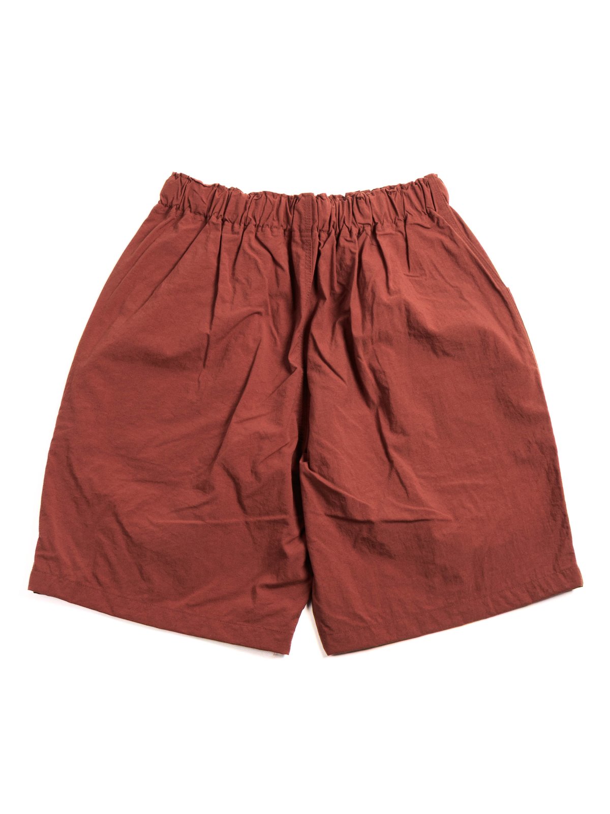 BELTED C.S. SHORT NYLON OXFORD RUST - Image 4