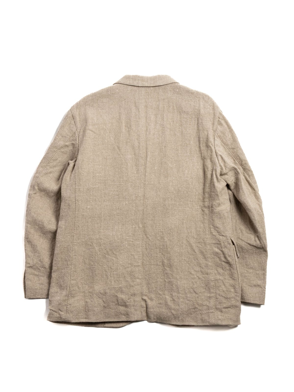 8 LINEN FARMER&rsquo;S No,1 JACKET NATURAL - Image 4