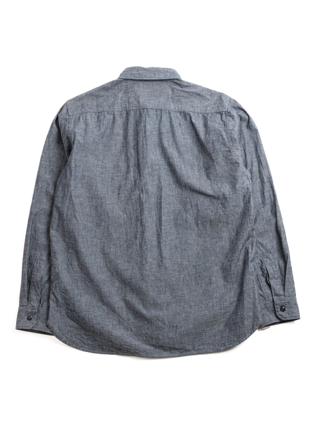 (SV–SH–010) SELVEDGE CHAMBRAY SHIRT INDIGO - Image 5