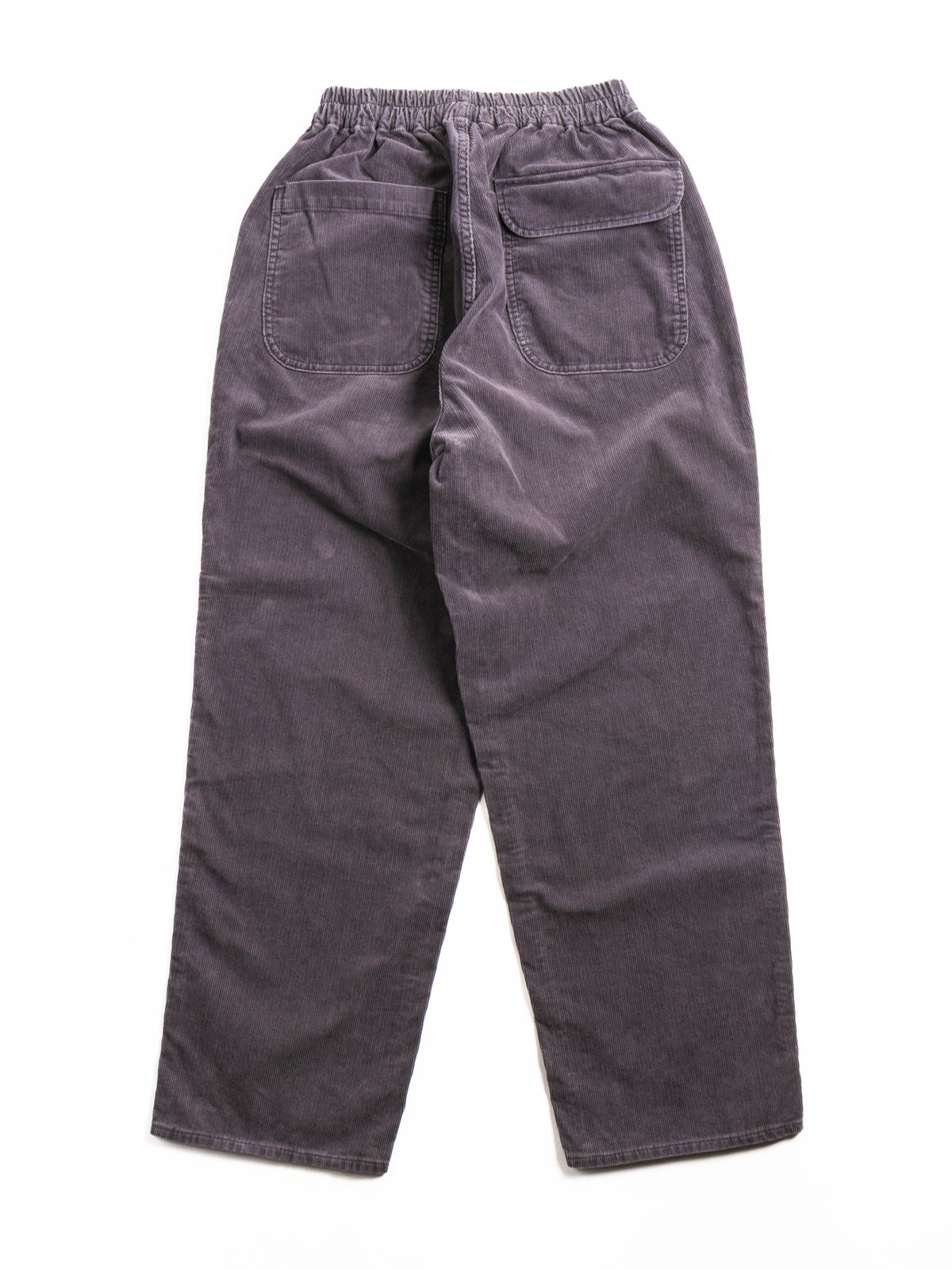 H.UNIT CORDUROY EASY PANTS (UW) GRAY - Image 5