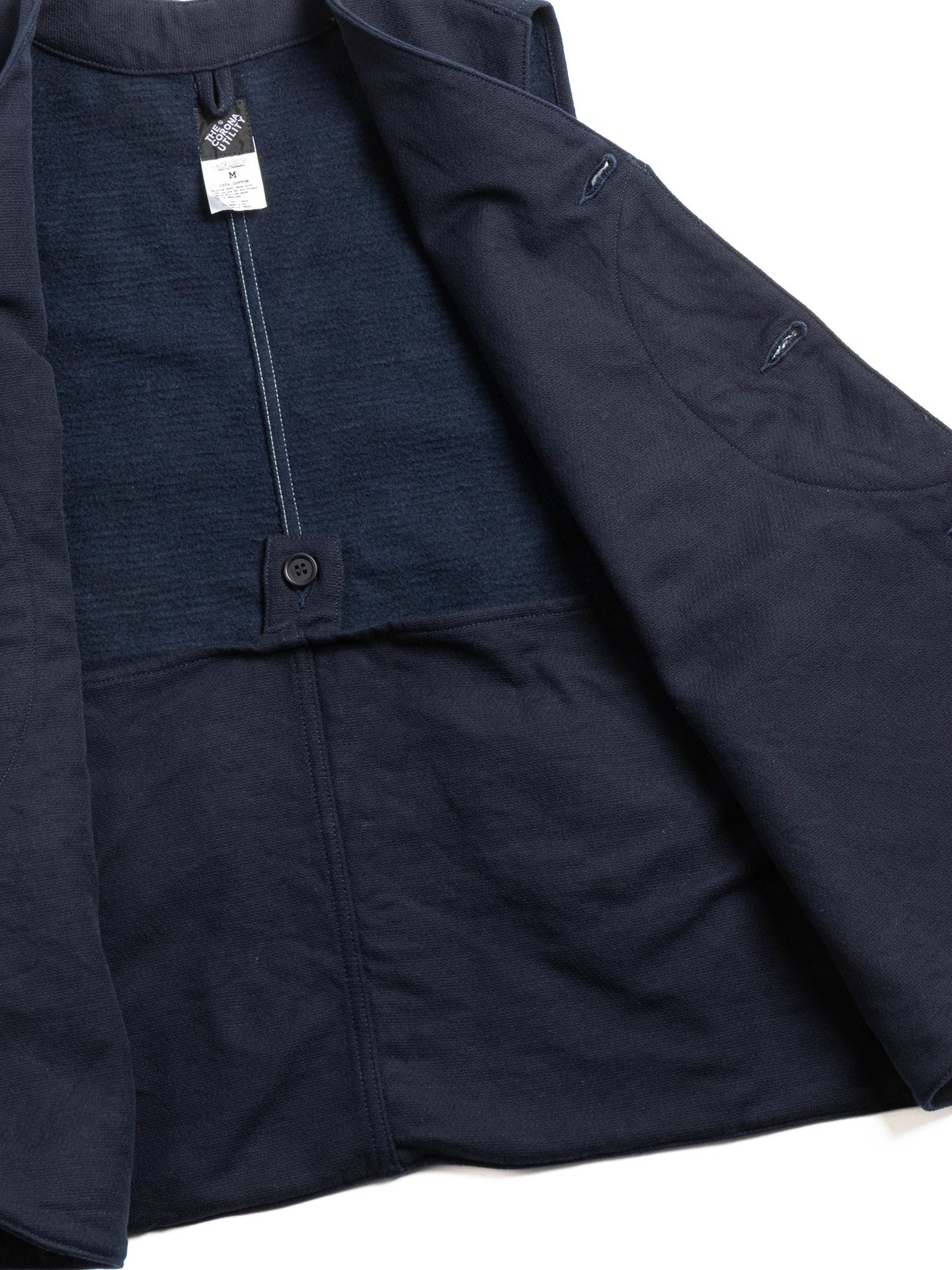 (CV002) GAME VEST HUNTING DOBBY CLOTH NAVY - Image 4