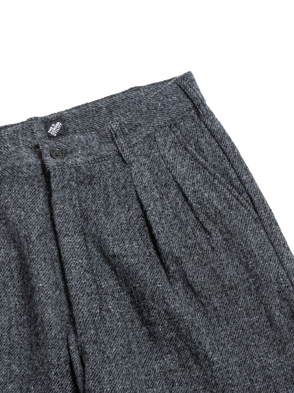 (CP026) 2T DESERT SLACKS TOP CHARCOAL - Image 2