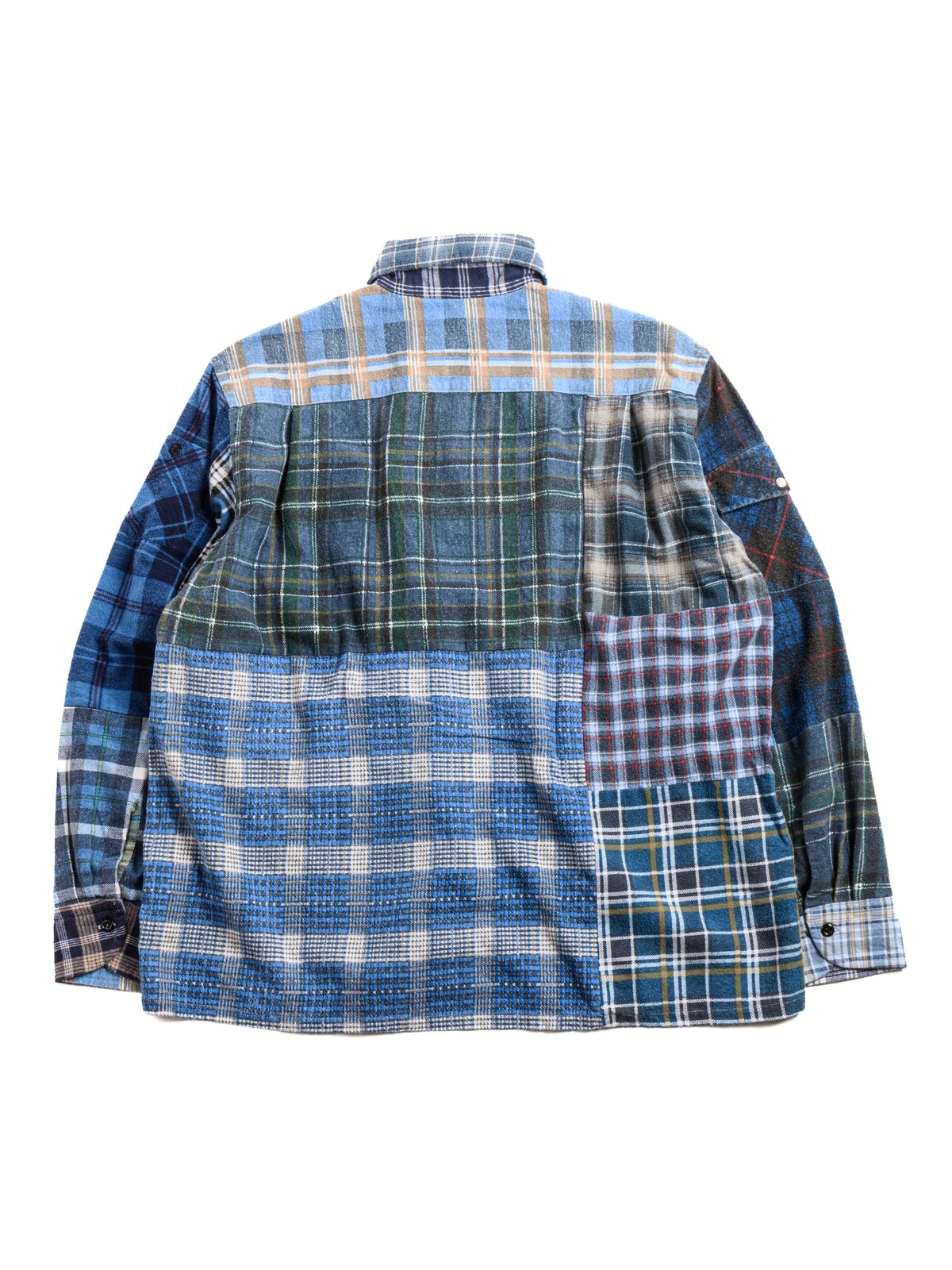 REBUILD by NEEDLES FLANNEL SHIRT STRAIGHT HEM SHIRT ASSORTED 3 - Image 7