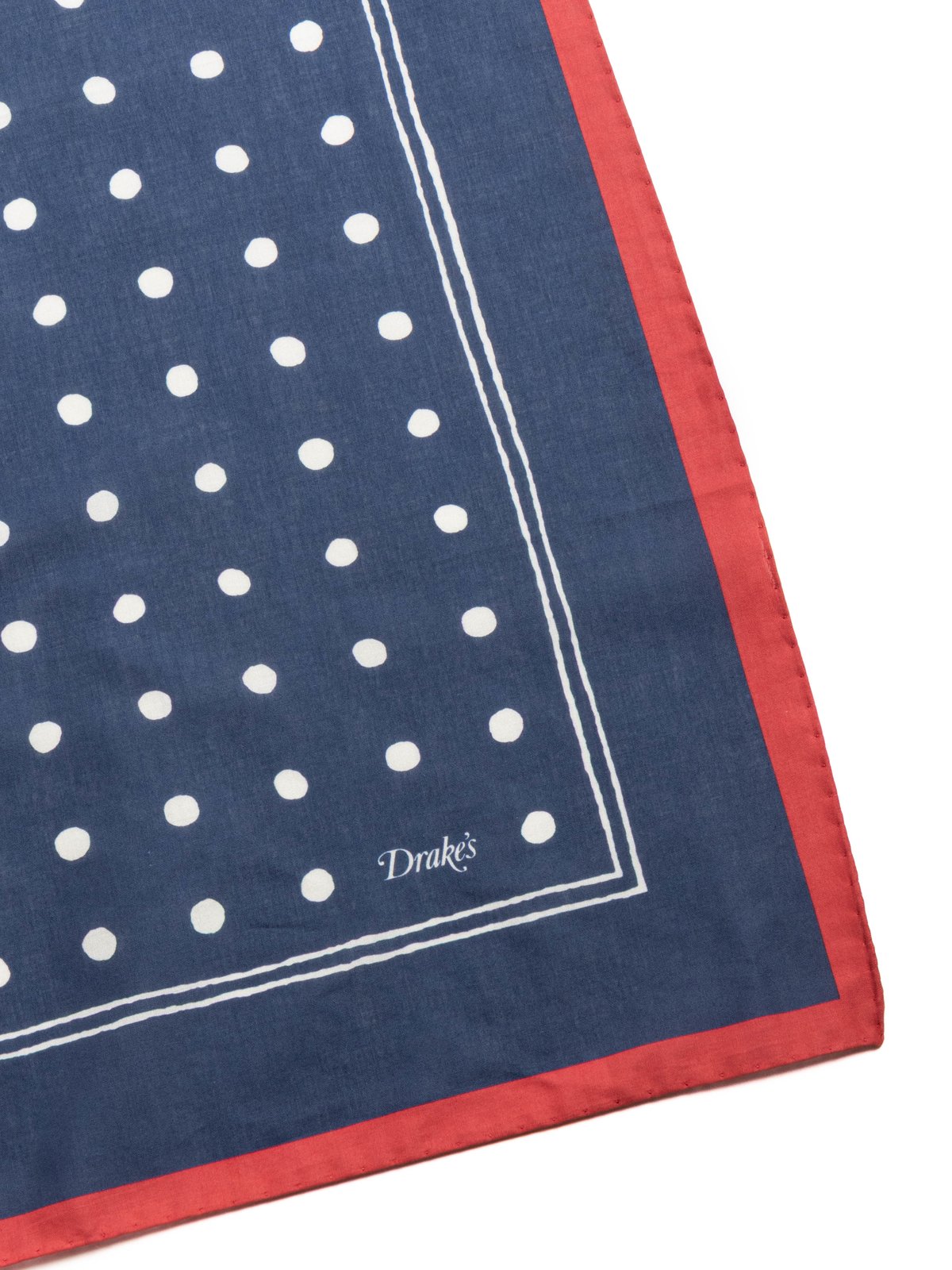 POLKA DOT BANDANA NAVY - Image 3