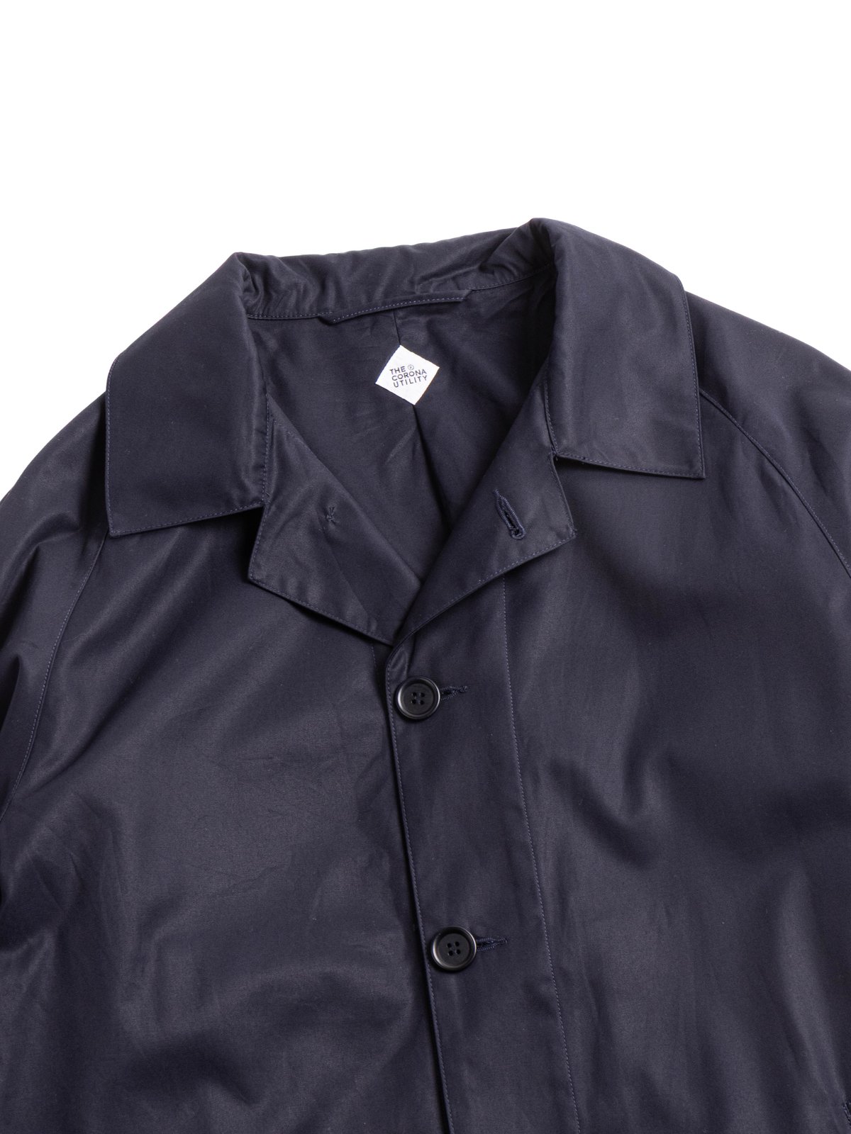 (CJ027L)CORONA UP DUSTER COAT MIDNIGHT NAVY - Image 2