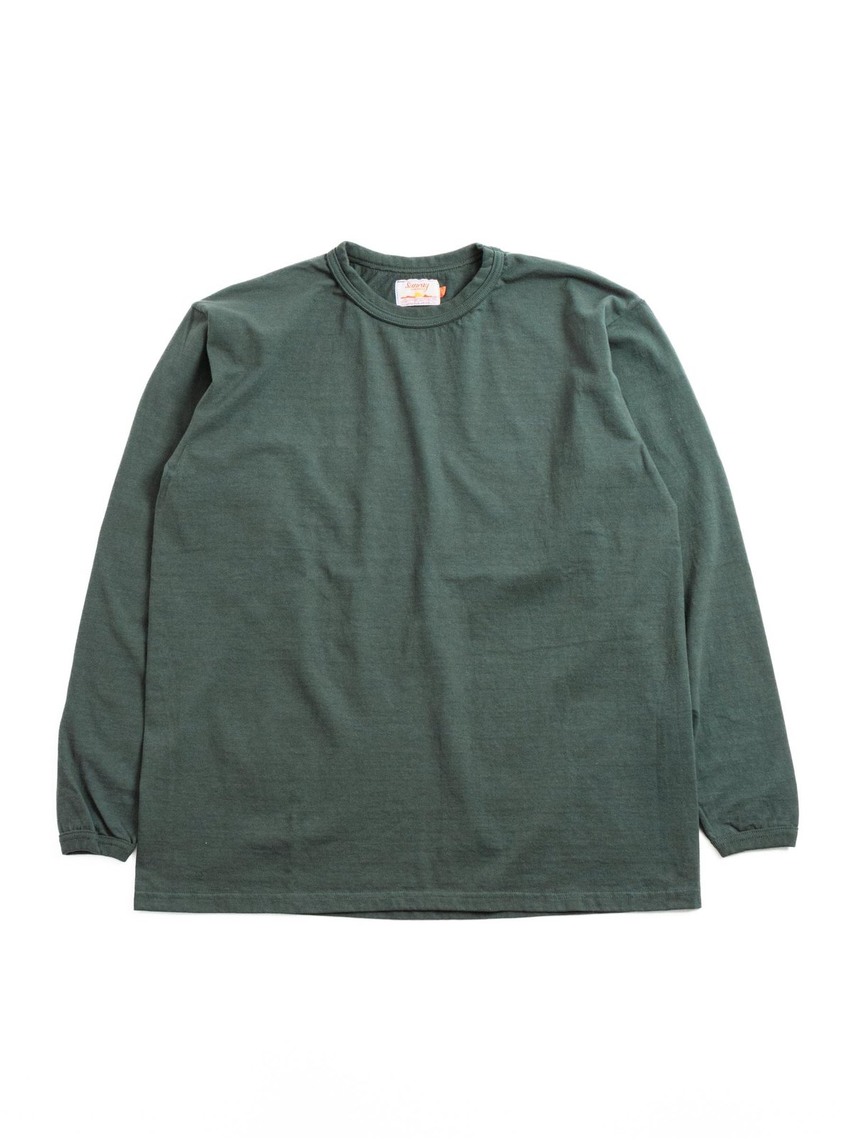 MAKAHA L/S T SHIRT DARKEST SPRUCE - Image 1