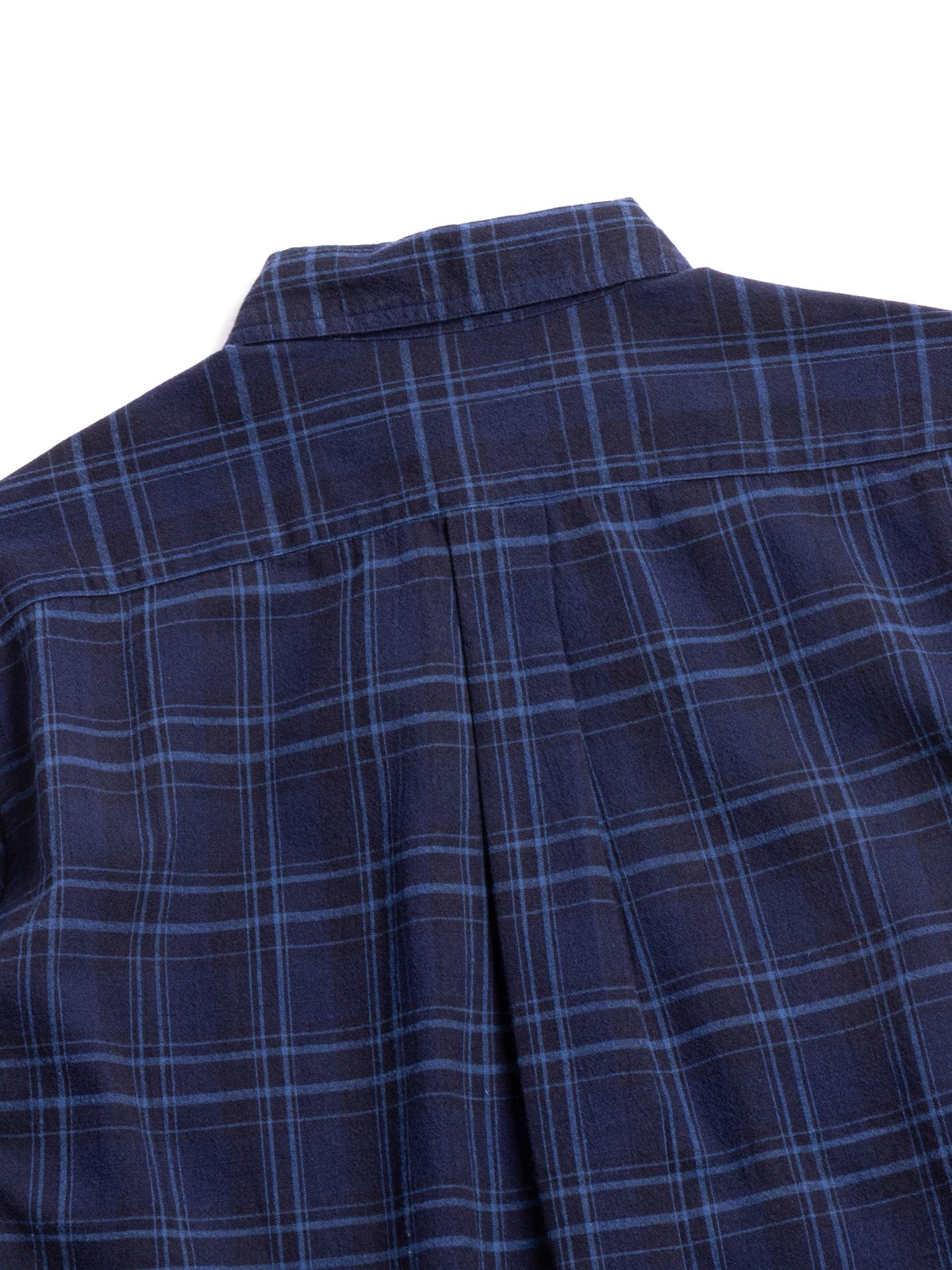 (OM45475.08) TBB HAND WOVEN WINTER MADRAS STRAIGHT HEM SHIRT - Image 6