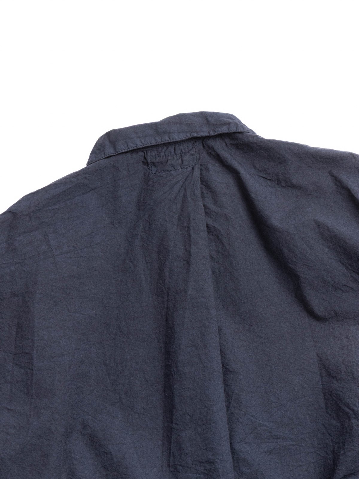 TYPE 468 FLIPPED COLLAR SHIRT ECRU LAWN HADAL BLUE - Image 5