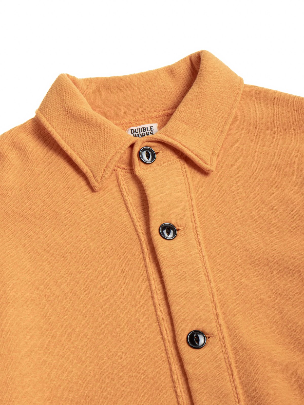 (LOT 86016) &ldquo;LOOP WHEEL&rdquo;SWEAT JACKET ORANGE - Image 2