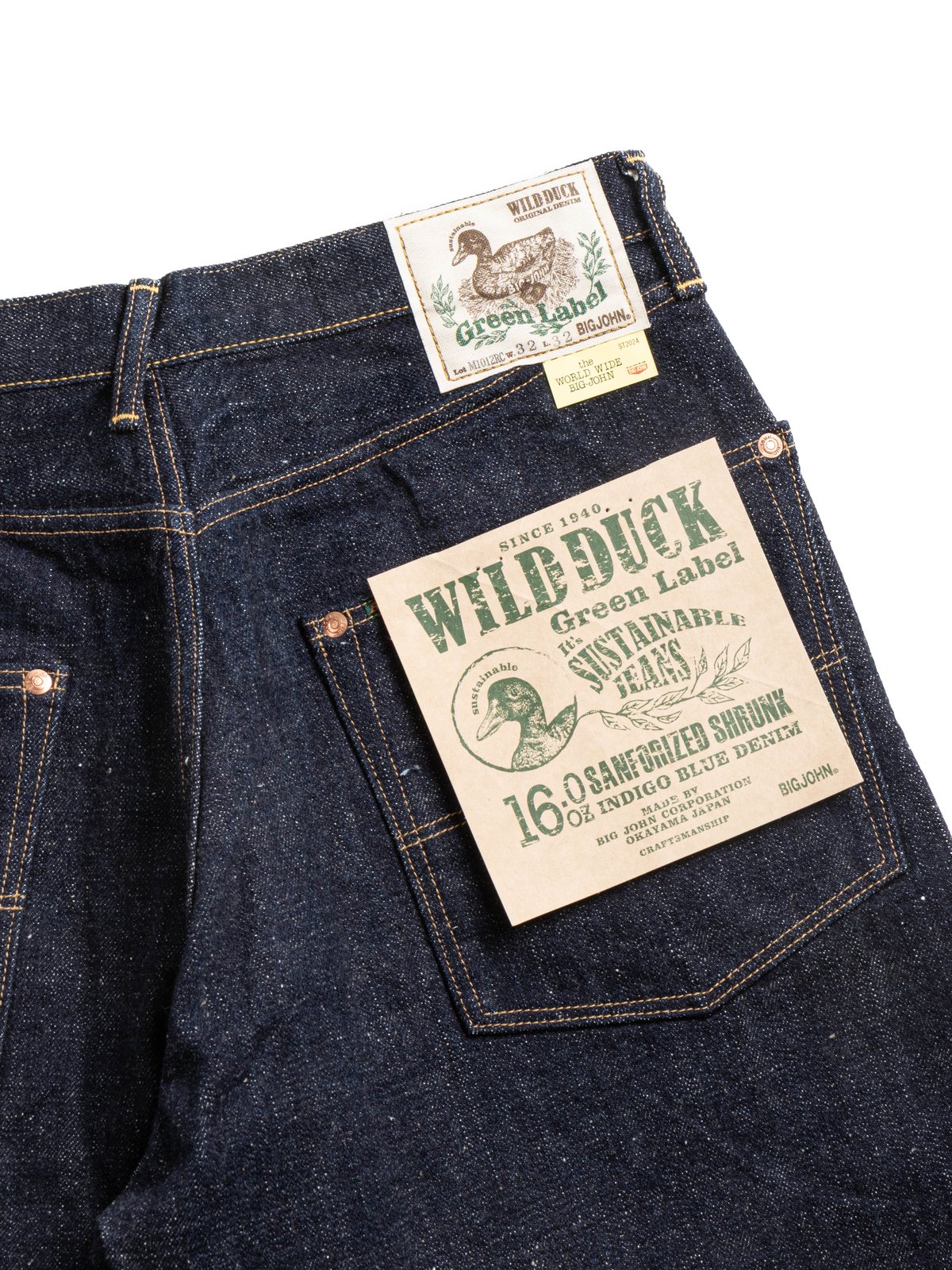 M1012RC (001) GR LABEL WILD DUCK JEANS - Image 5
