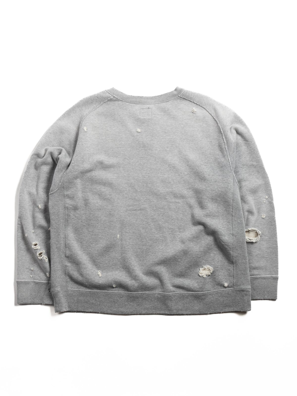 NEEDLES DECONSTRUCTED SWEAT SHIRT H.GREY - Image 5