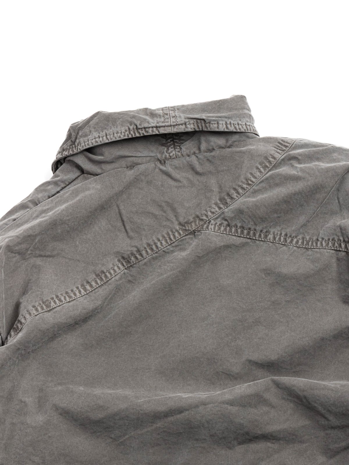 WORKING STEP COAT PEACHED COTTON OXFORD SHALE - Image 4