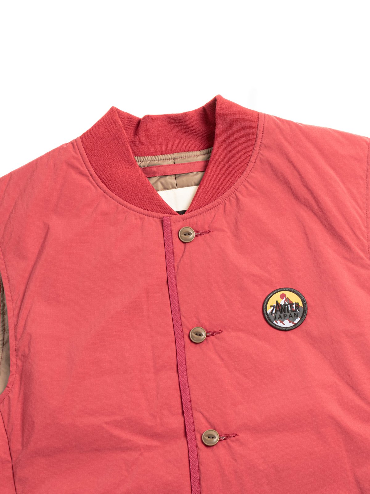 (6750) SEUVAS×ZANTER VEST RED - Image 2