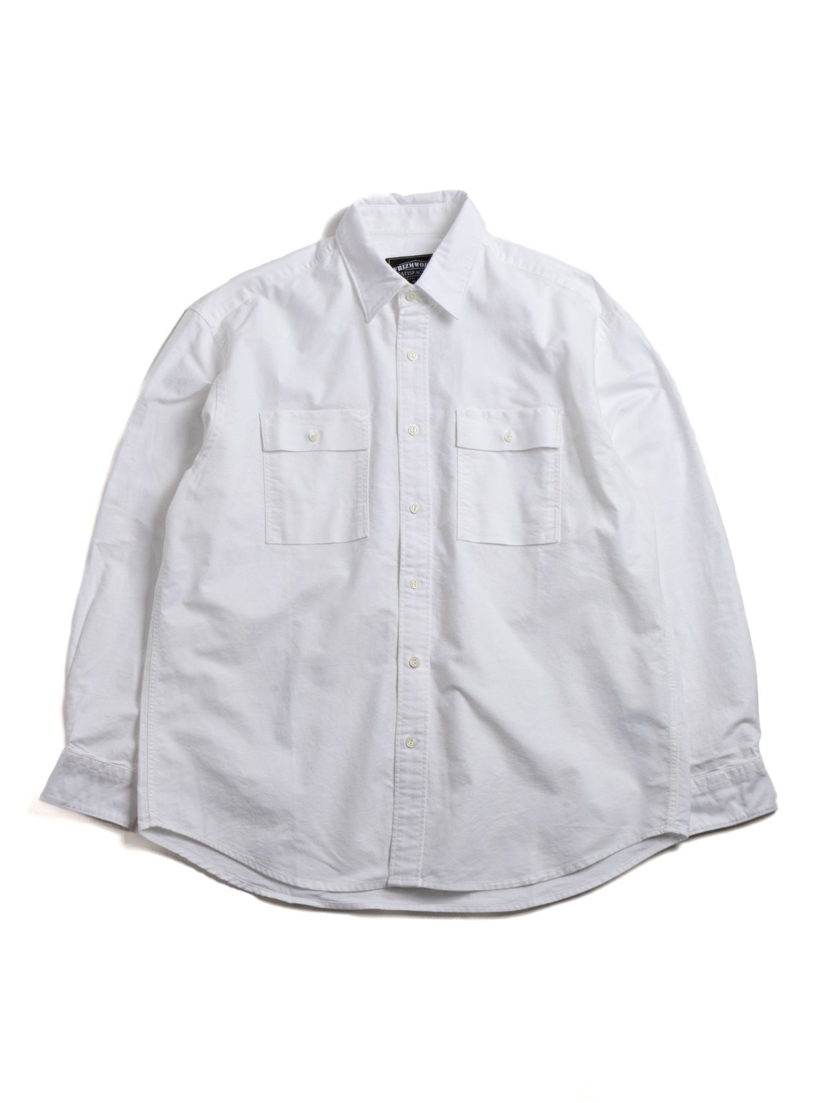 CIGARETTE POCKET CHAMBRAY SHIRT WHITE - Image 1