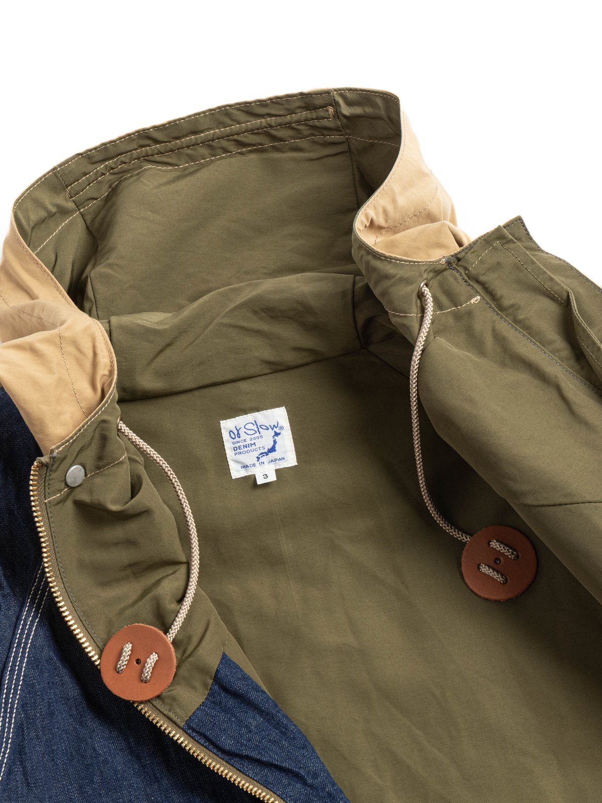 (6143) 60/40 CLOTH HOODED COVERALL ONE WASH - Image 5