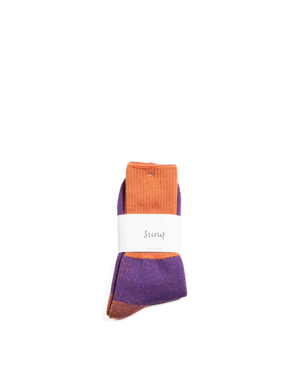 MERINO DUVET CREW / MERINO WOOL ORANGE - Image 1