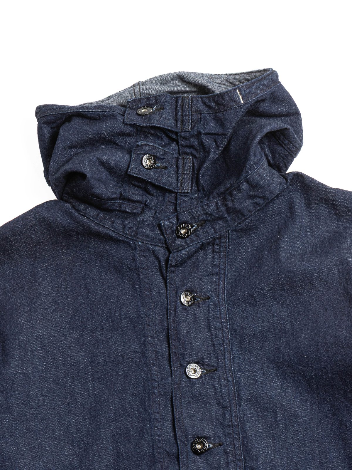 CRAFTMASTER HOODY 8oz DENIM INDIGO - Image 2