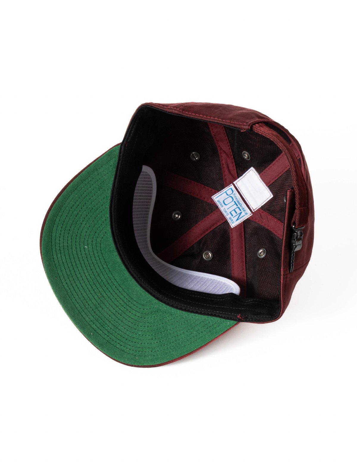 POTEN 80’S BB CAP VINTAGE NYLON WINE  - Image 5