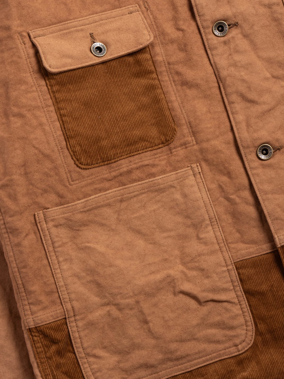 (25302) TRADITIONAL DYEING COVERALL KHAKI - Image 3