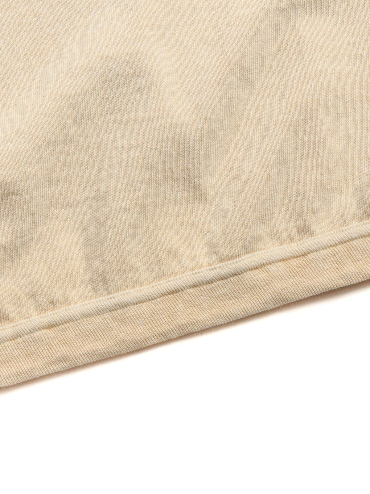 (LOT 37005PD) HEAVY WEIGHT RAGLAN SLEEVE TEE P.D CREAM - Image 5