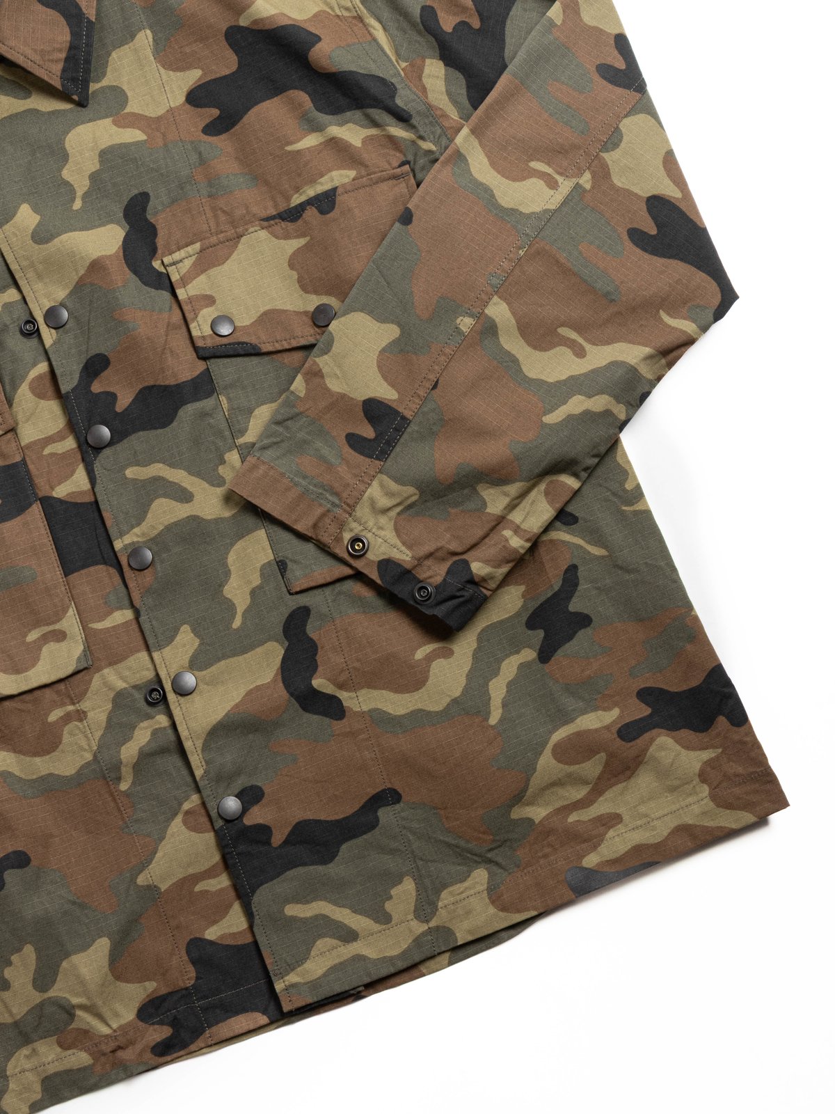 NEEDLES FIELD JACKET COTTON RIPSTOP WOODLAND - Image 3