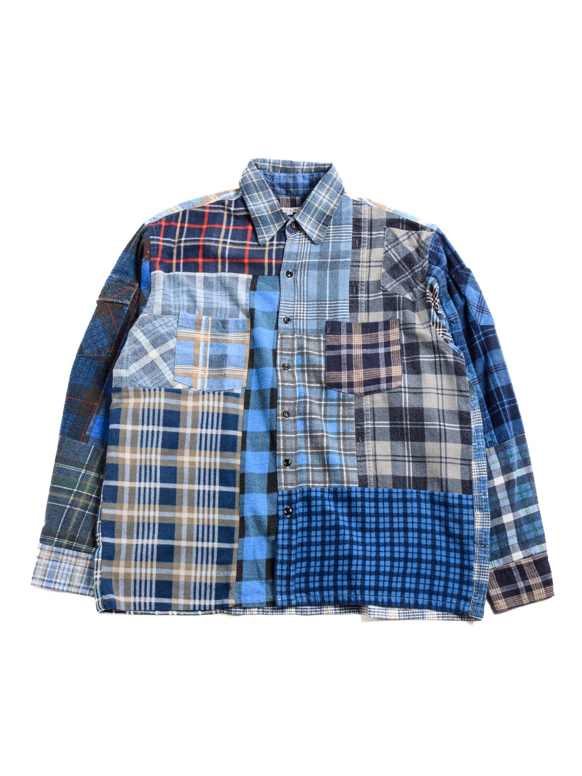 REBUILD by NEEDLES FLANNEL SHIRT STRAIGHT HEM SHIRT ASSORTED 3 - Image 1
