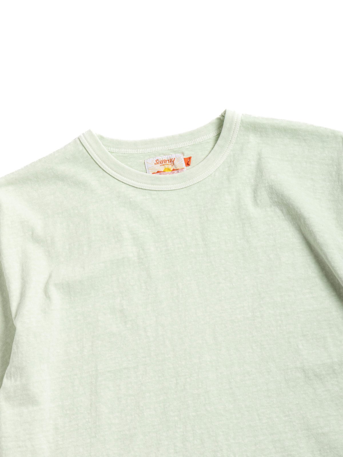 HALEIWA S/S T–SHIRT PIGMENT DYE SEA FOAM - Image 2