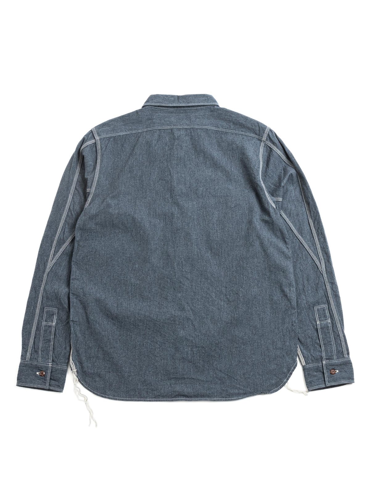 SJCBS23 TWISTED HEATHER SELVEDGE CHAMBRAY NAVY - Image 6