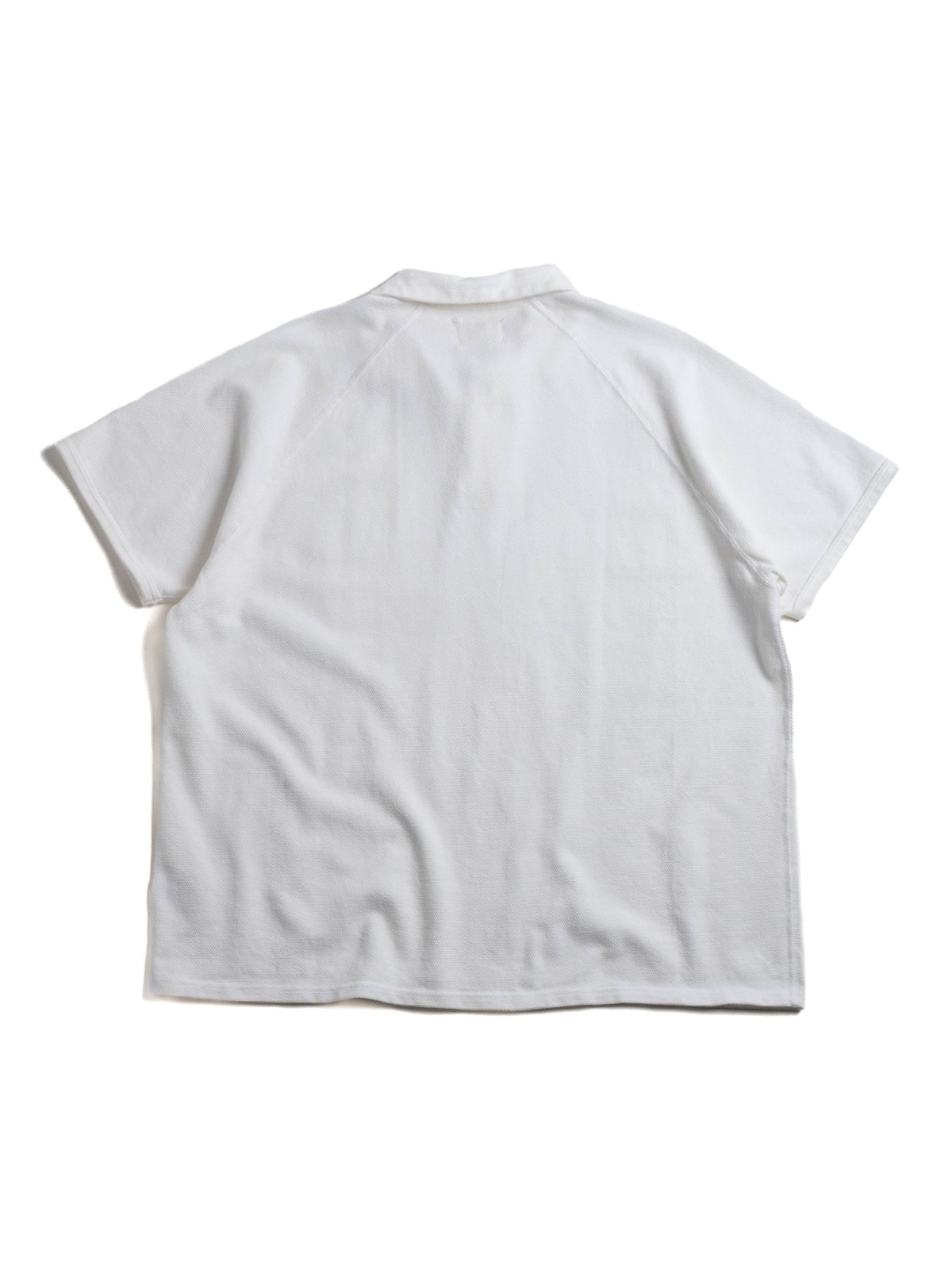 (KP2212ST) RAFFIA HEAVYWEIGHT PIQUE SKIPPER WHITE - Image 4