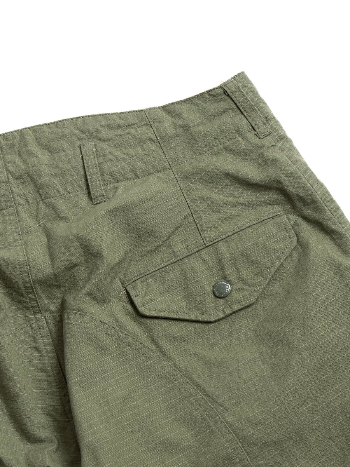 AIRBORNE PANT OLIVE COTTON RIPSTOP - Image 5
