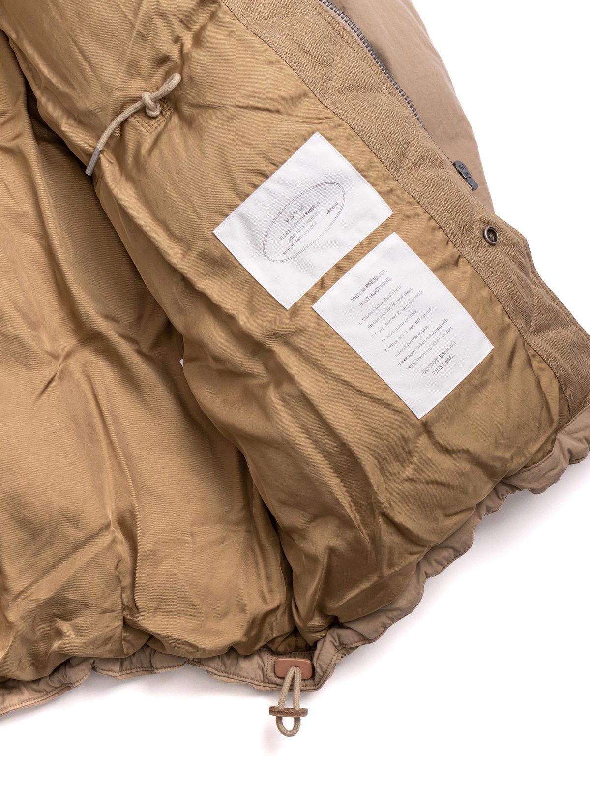 VALDEZ DOWN COAT BEIGE - Image 8