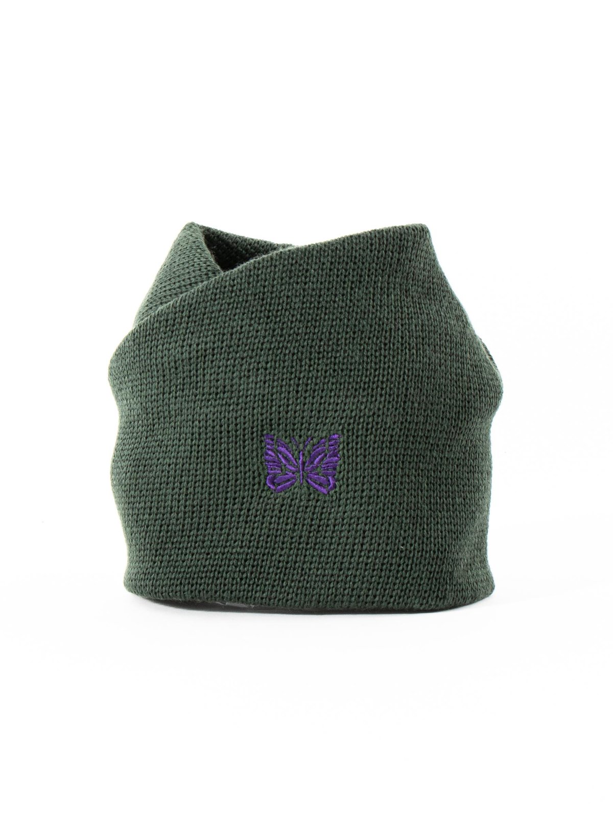 NECK WARMER MERINO WOOL OLIVE - Image 1