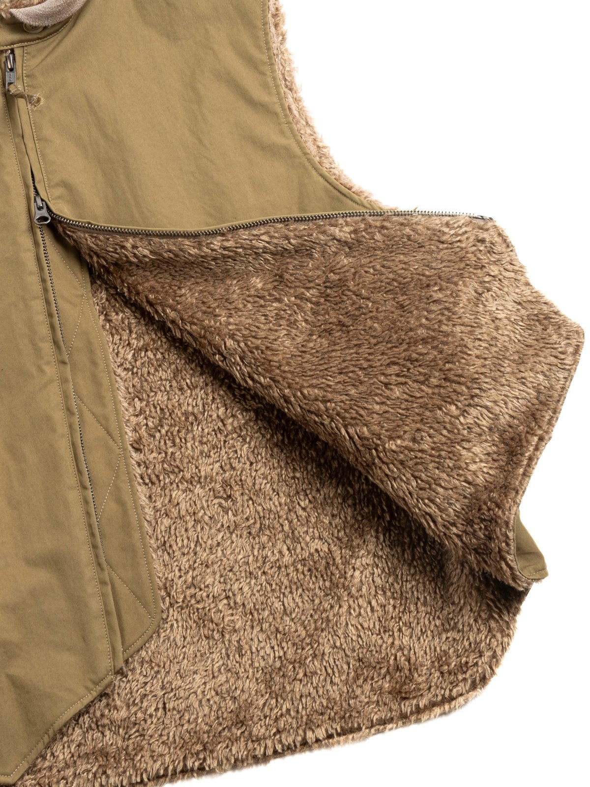 LL VEST KHAKI COATED NYCO TWILL  - Image 3