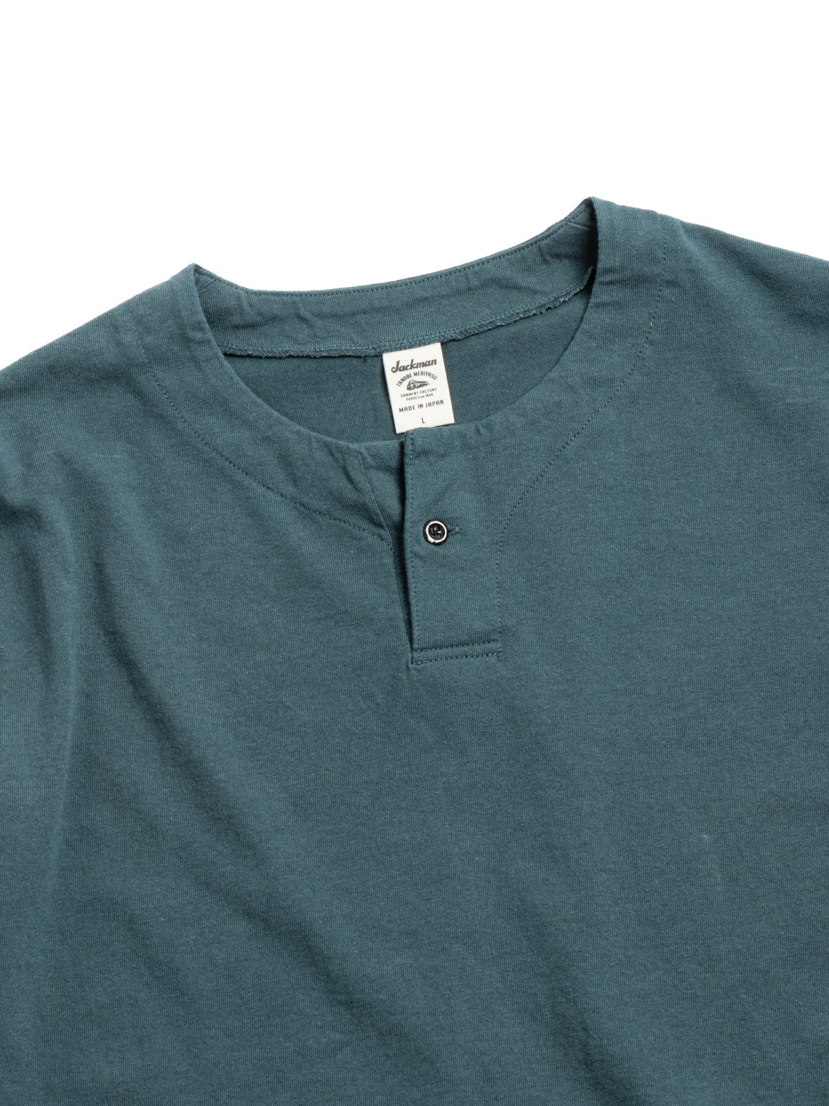 HENLEY–NECK S/S T–SHIRT NIGHT BENCH - Image 2