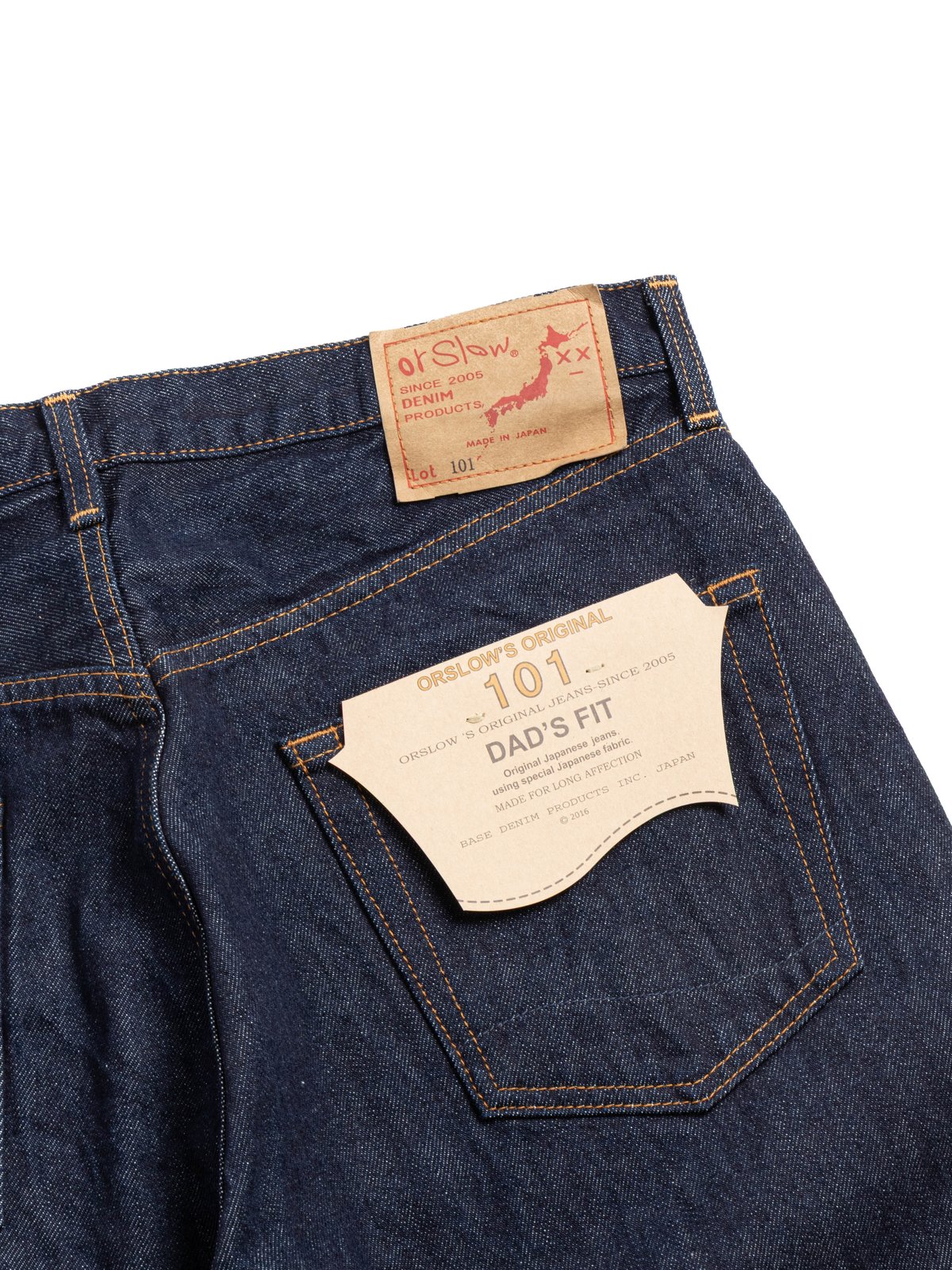 (1010W) DAD&rsquo;S FIT DENIM PANT RINSED - Image 4
